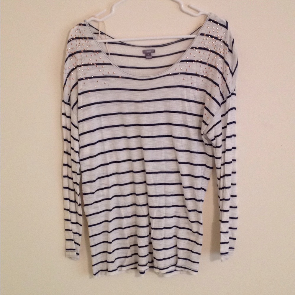 Aerie Striped Dolman Sleeve Top